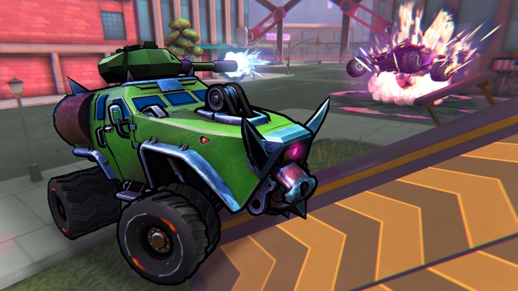 Battle Cars: Nitro PvP Shooter screenshot-5