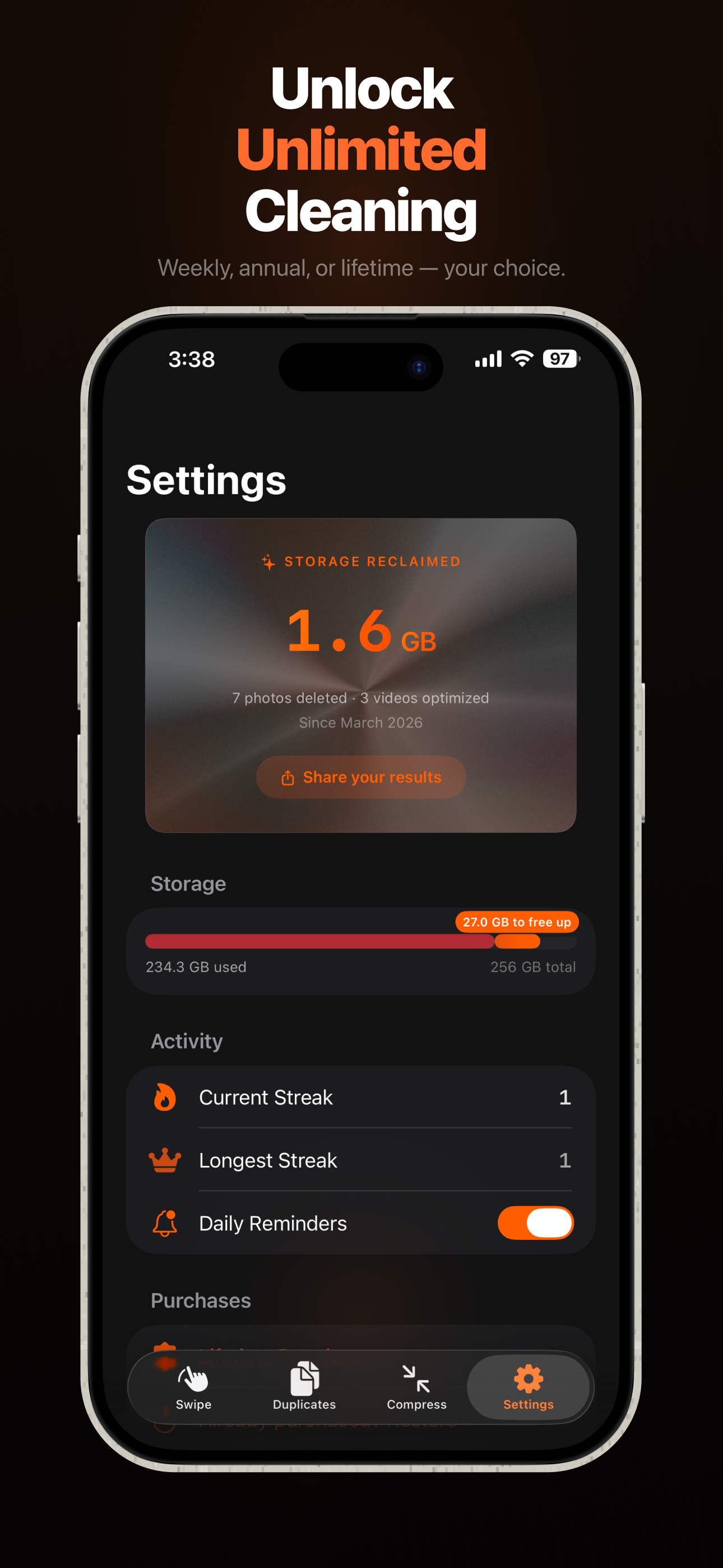 Cura: Photo Cleaner & Storage screenshot 6