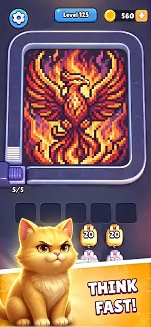 Pixel Flow - Kitten Flow Games screenshot 2