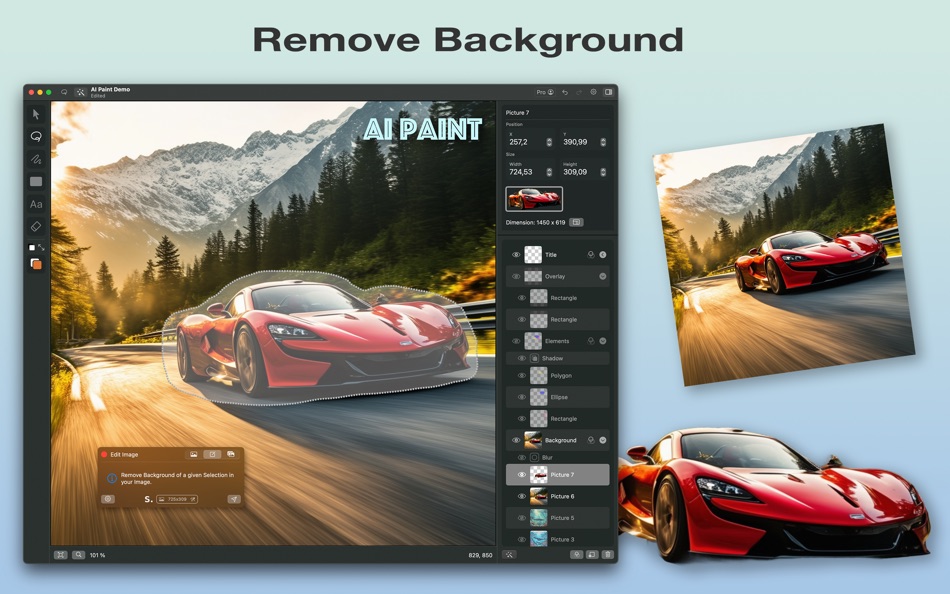 #5. AI Paint (macOS) 由: Smart-Byte GmbH