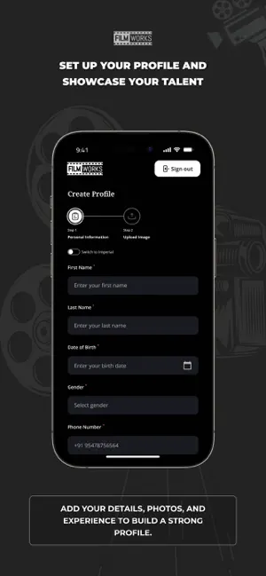 Filmworks Casting India screenshot 4