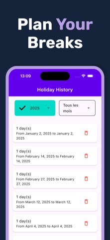 freeDays Screenshot 5 of 6