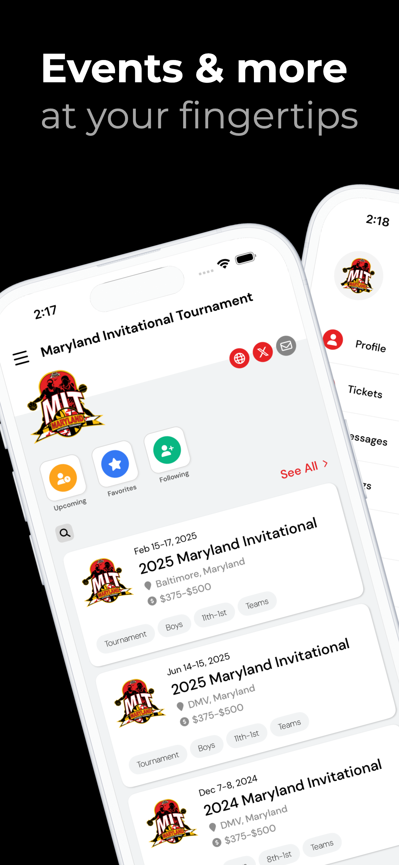MD Invitational Tournament