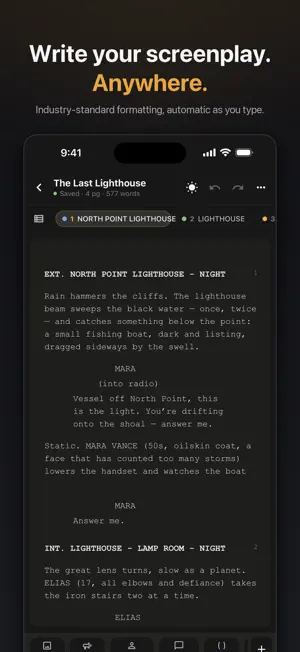 Screenplay Writer: Zen Writer screenshot 1