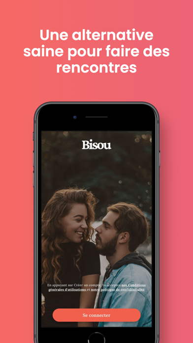 Bisou : agence de rencontre Screenshot