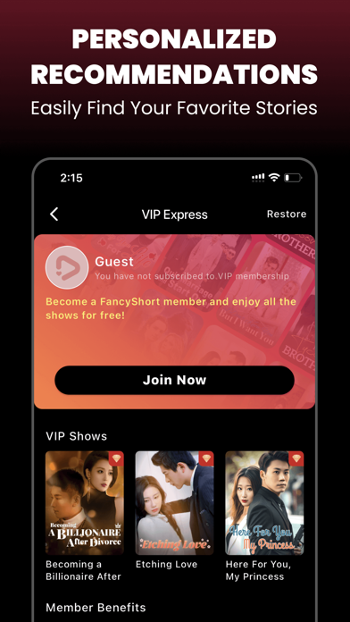 FancyShort Screenshot