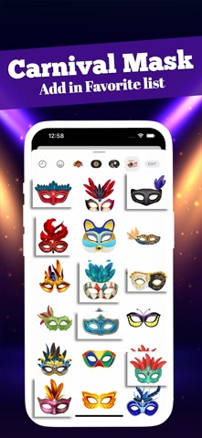 Carnival  Mask Stickers screenshot