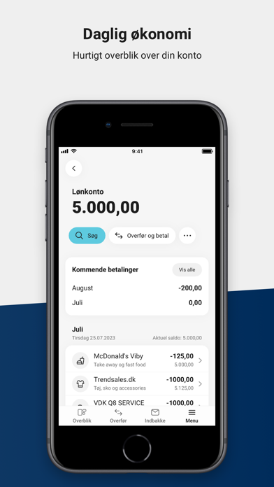 Sydbanks Mobilbank Privat Screenshot