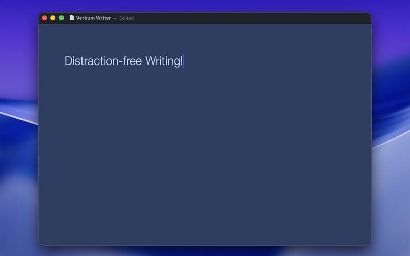 Verbum Writer screenshot