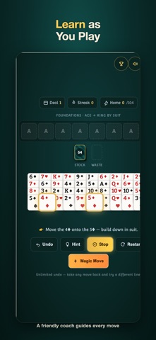 Forty Thieves Solitaire: Coach screenshot