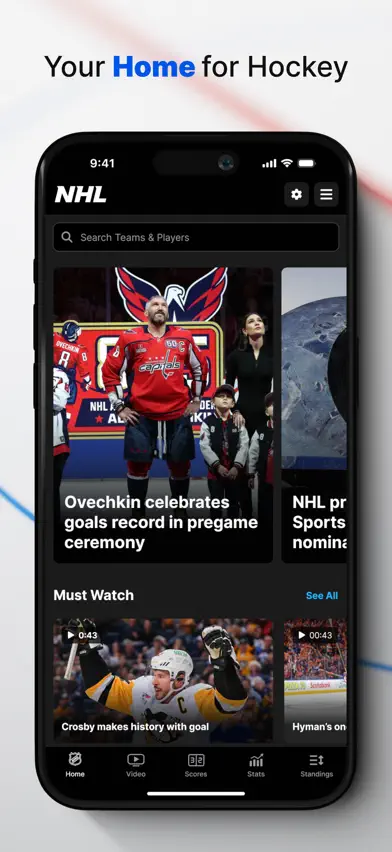NHL screenshot 1