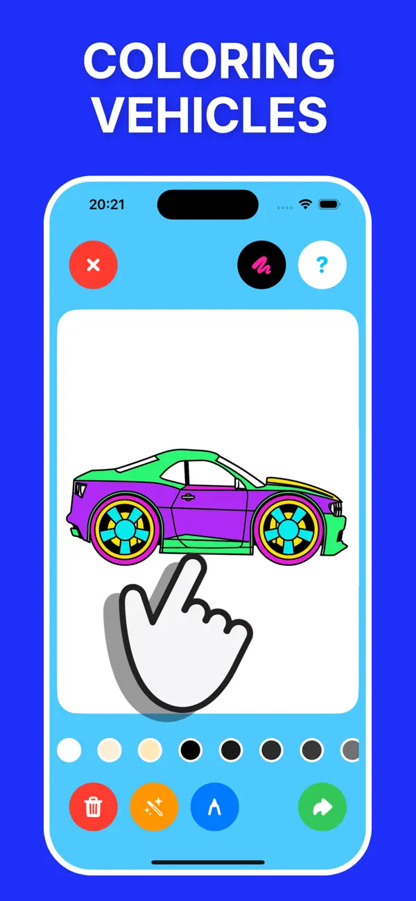 #5. Dinosaur coloring book Romeo (iOS) 由: FLUOMIND