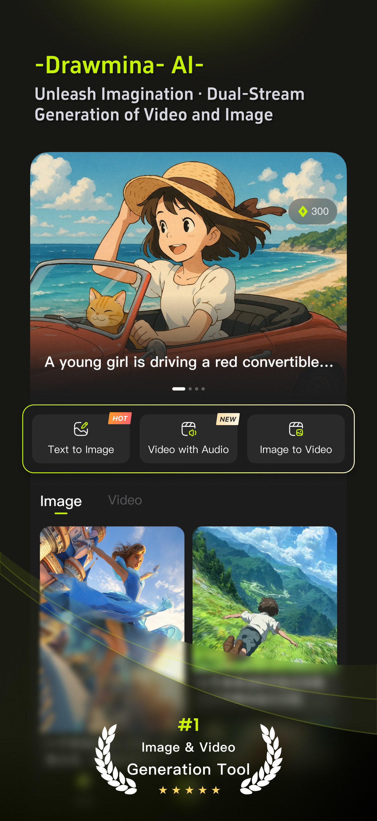 Drawmina-AI Video Generation