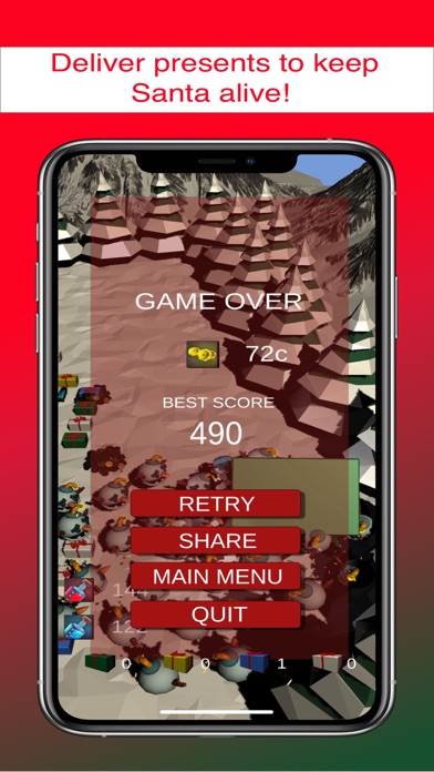 Santa Gift Run Screenshot
