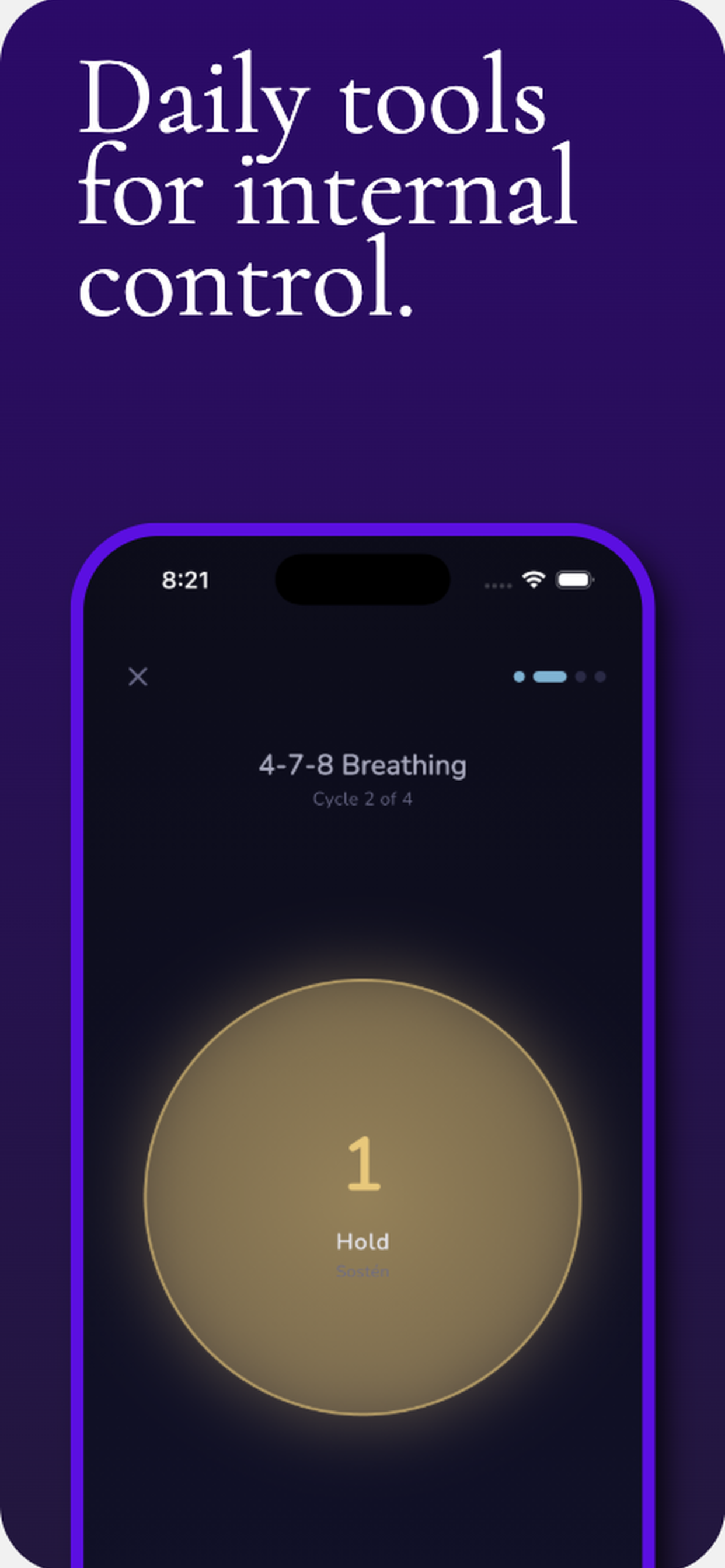 BreatheOut: Panic Attack Aid screenshot 4