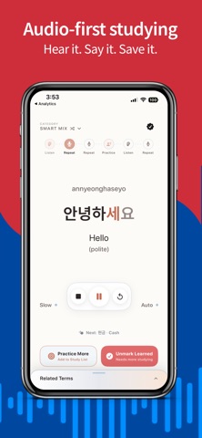 Jjin Learn Korean Screenshot 2 of 9