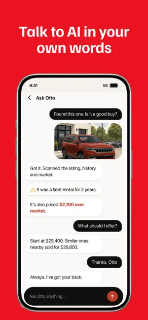 Otto - The AI Used Car Expert screenshot 2