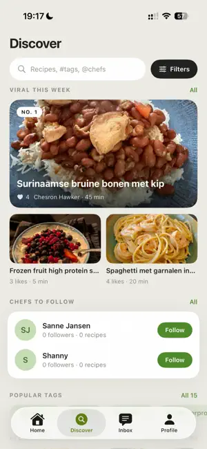 ShareMyDish screenshot 1