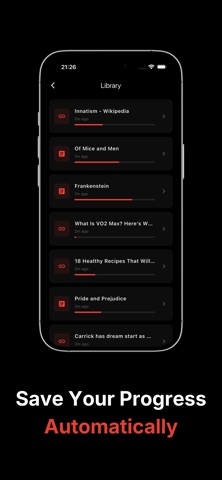 Redd - Speed Reader Screenshot 4 of 7