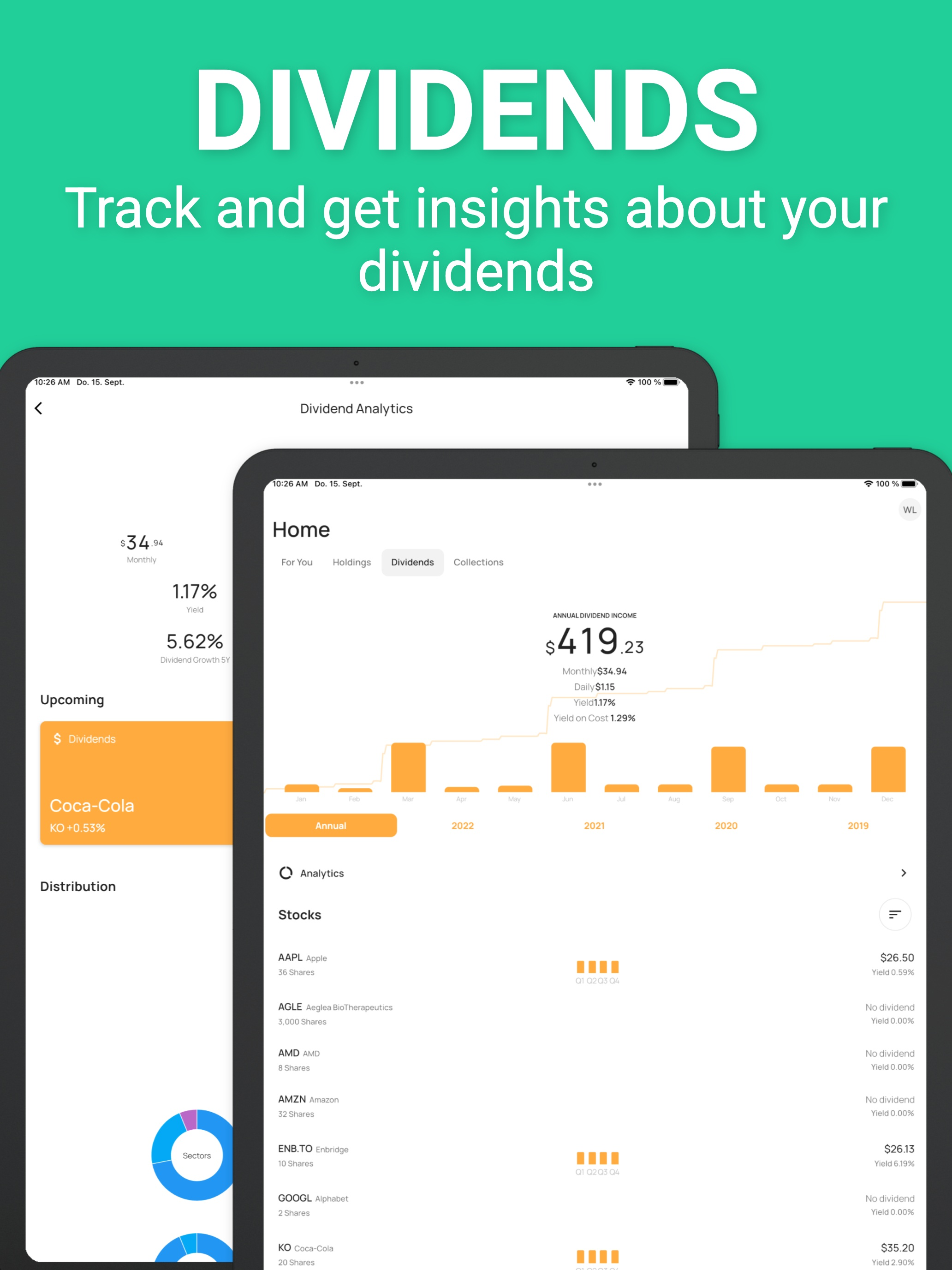 Stock Events Portfolio Tracker