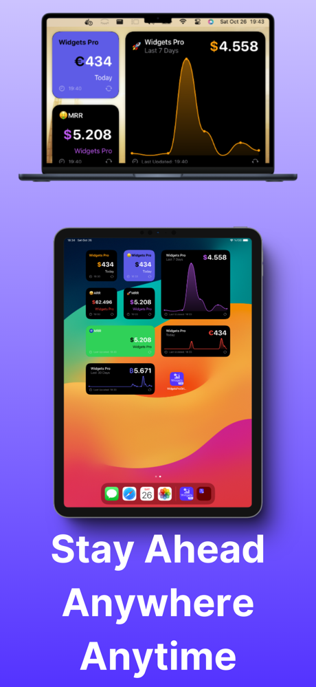 Widgets Pro Stripe Revenue MRR screenshot 3