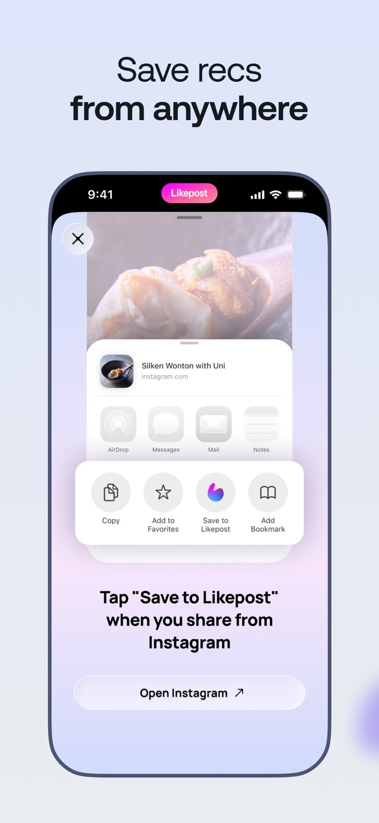 Likepost iphone screenshot 2