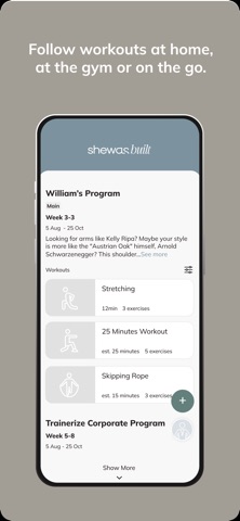 She Was Built iPhone screenshot