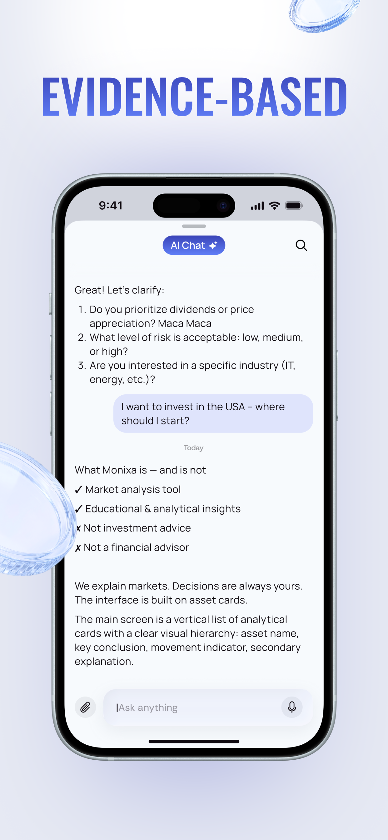 Monixa: Portfolio Analysis AI