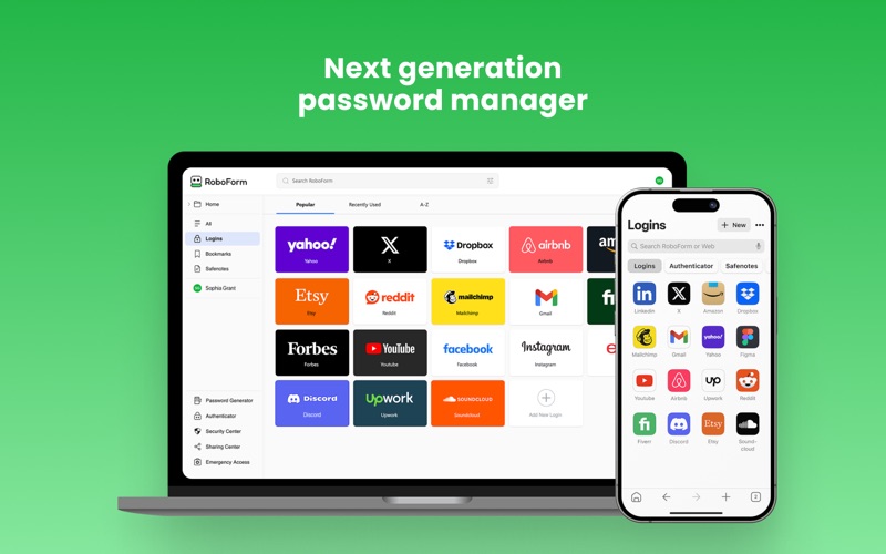 RoboForm Password Manager Screenshot 1 of 5