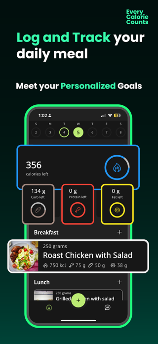 LeanUp AI Calorie Tracker Screenshot 3 of 7