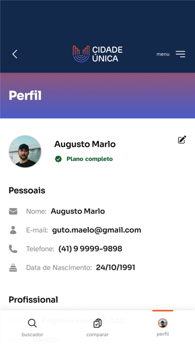Cidade Única Screenshot