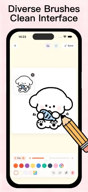 Paperpal - Cute Drawing Pad screenshot 3