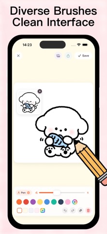 Paperpal - Cute Drawing Pad Screenshot 3 of 4