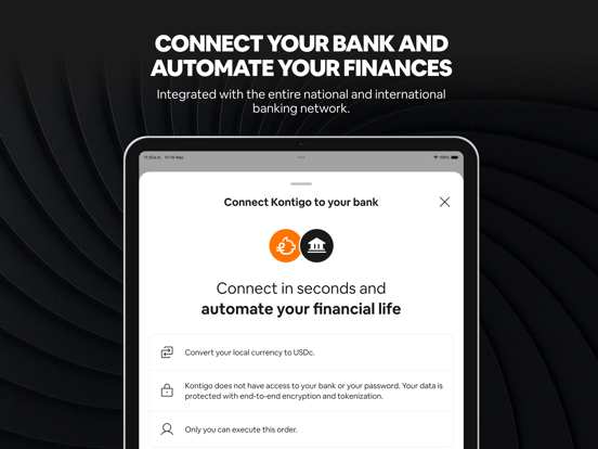 Kontigo Global iPad screenshot 6 - Finance app