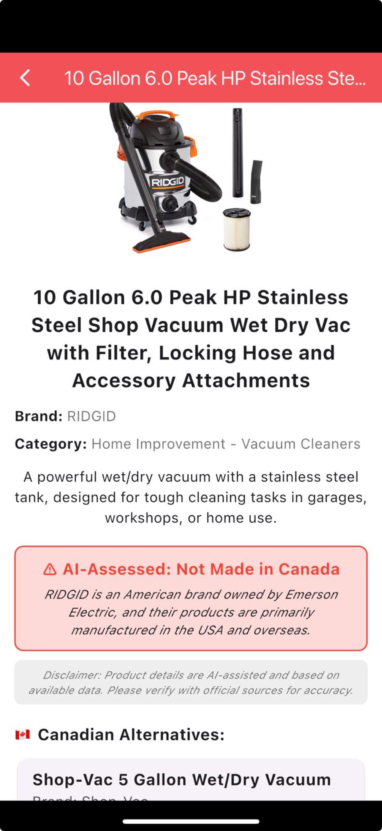 TrueCanada screenshot 6