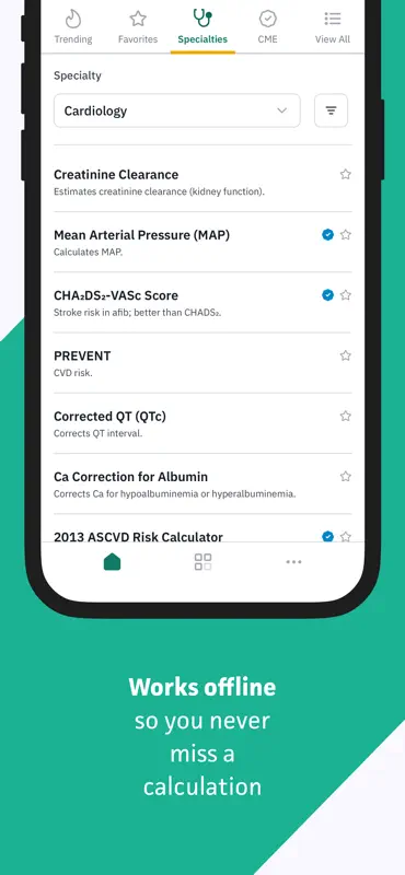 MDCalc Medical Calculator screenshot 5 of 6