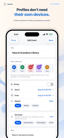 Family Calendar: YoteiLink screenshot