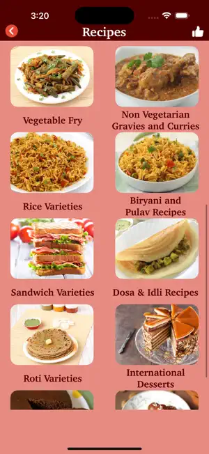Hindi Recipes - Indian Cuisine screenshot 2