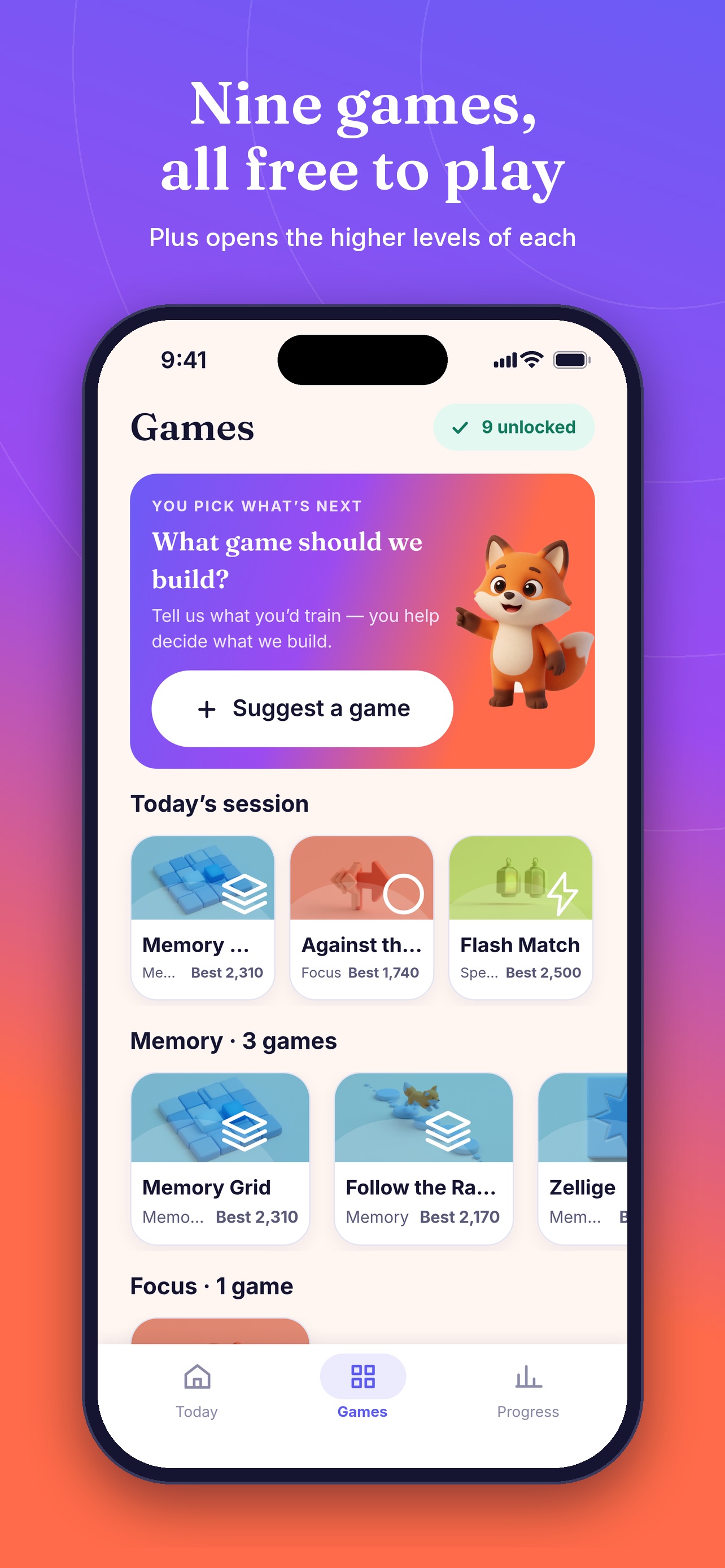 Screenshot 4 of Foxling - Brain Training Games