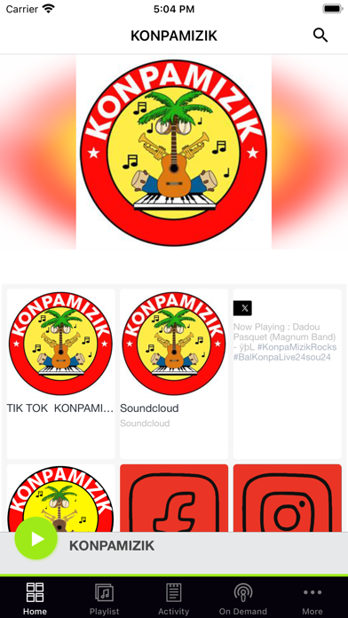 KONPAMIZIK iPhone screenshot 7 - Music app