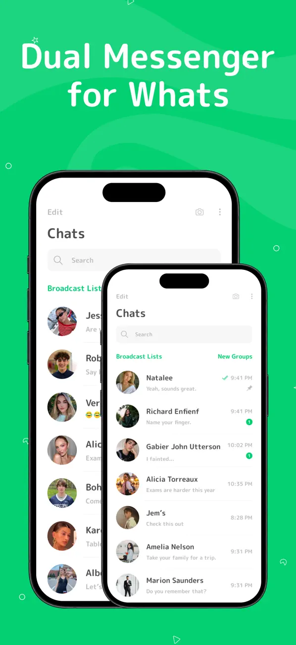 Screenshot #1 pour WebChat For WApp Messenger