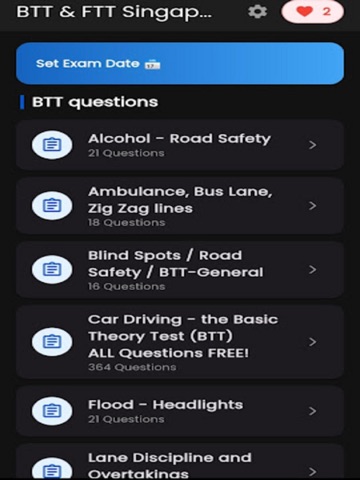 Basic Theory Test SG: BTT FTT iPad screenshot