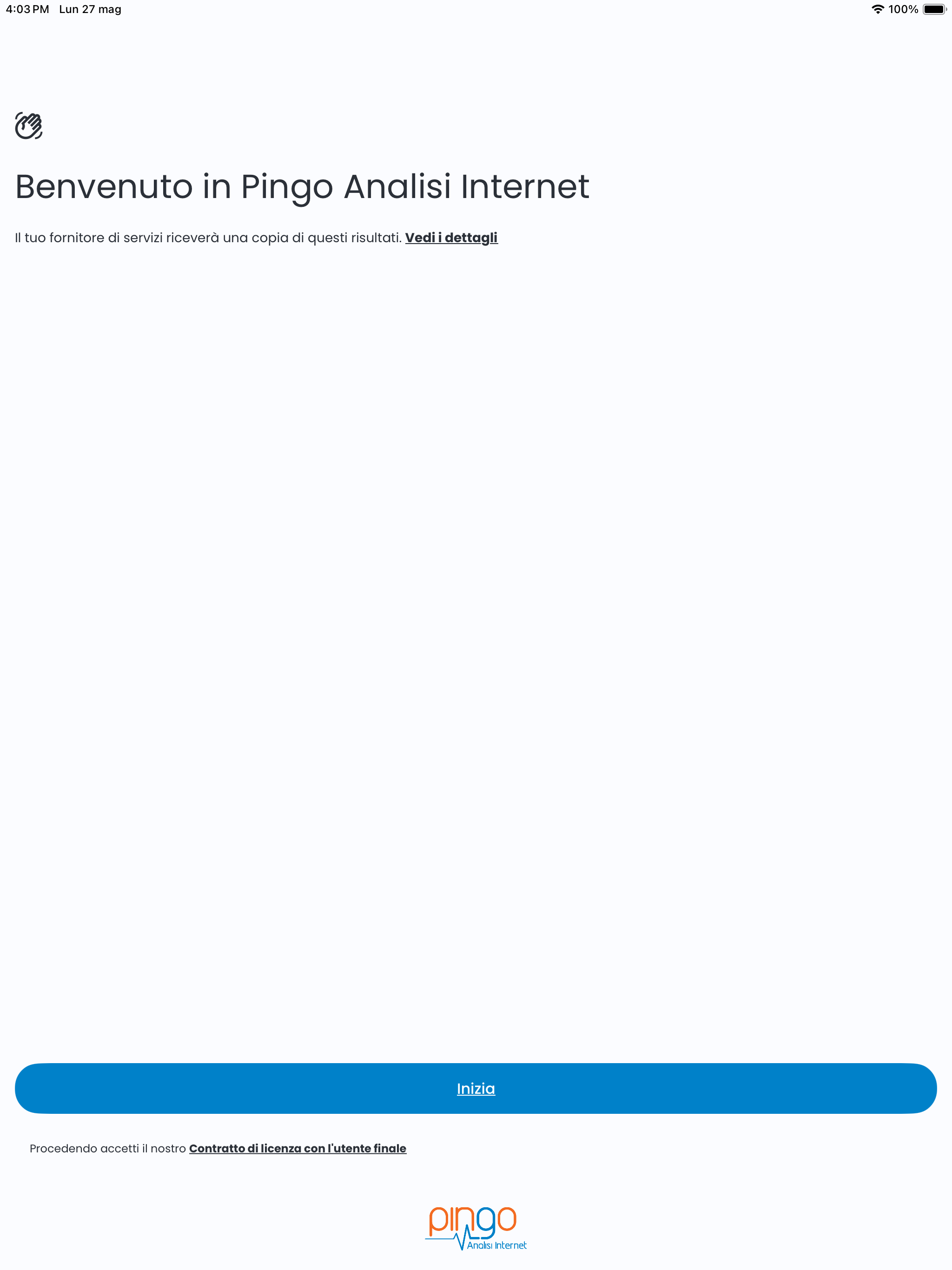 Pingo Analisi Internet