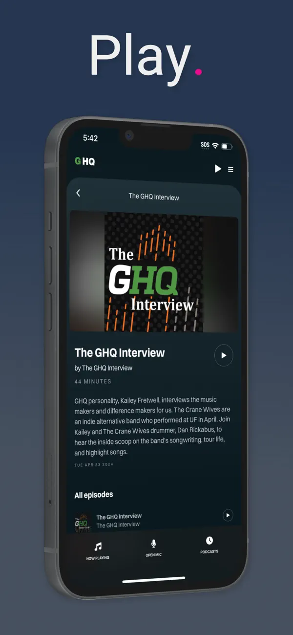 Screenshot #2 pour GHQ App