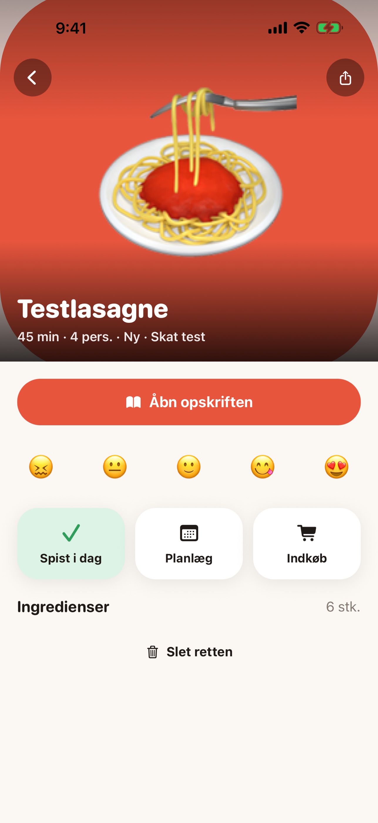 Screenshot 4 of Hvad skal vi spise i dag, skat