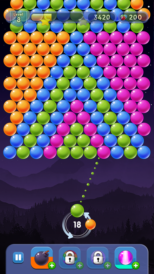 #6. Bubble Pop Shooter Puzzle Game (iOS) 来自: Onegame Global Limited