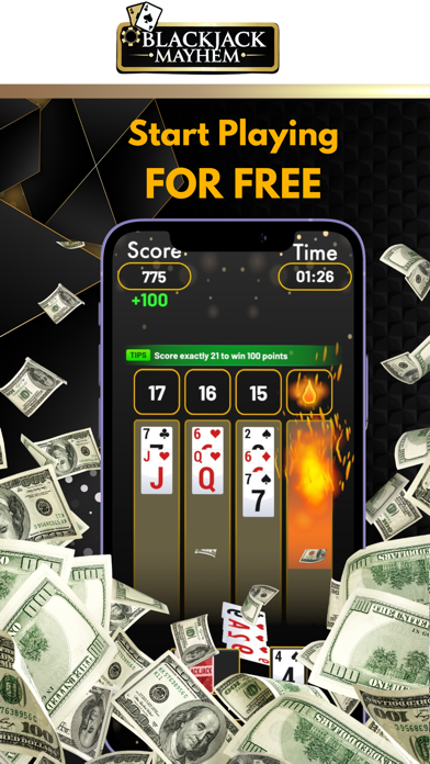 Blackjack 21: Win Real Money! Screenshot