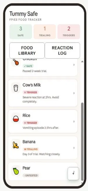 Tummy Safe screenshot 2