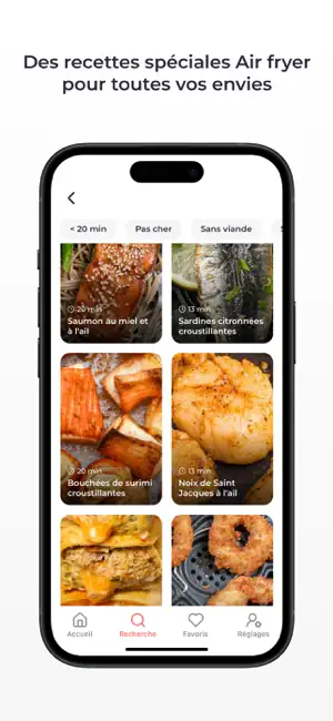 AirfryAddict: Recette Airfryer iPhone screenshot 4