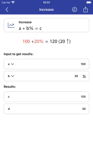 Percentage Calculator - Cal screenshot 3